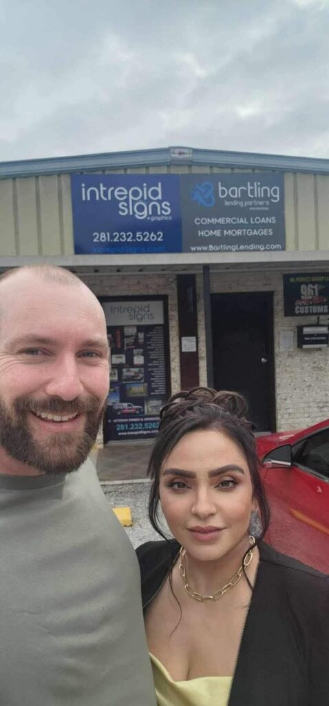 Owners Sonia Adam — Intrepid Signs, Rosenberg TX