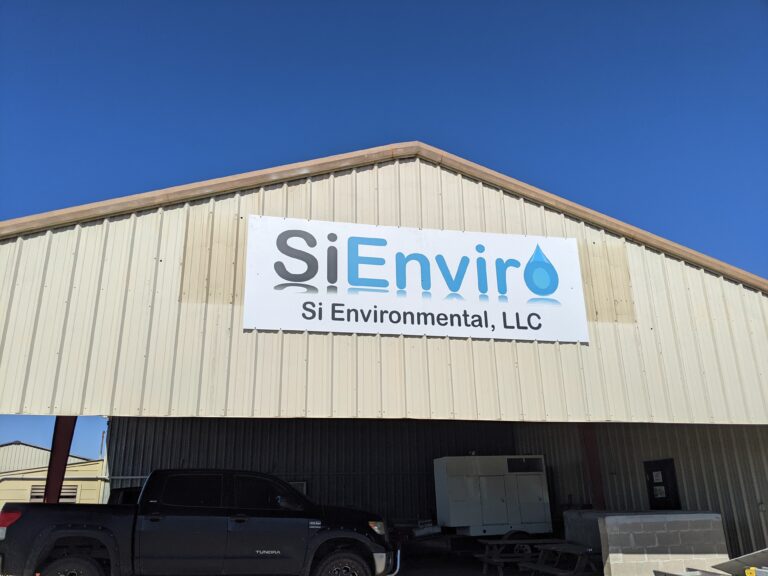 Wide Format Printing Wall Sign Si Enviromental — Intrepid Signs, Rosenberg TX