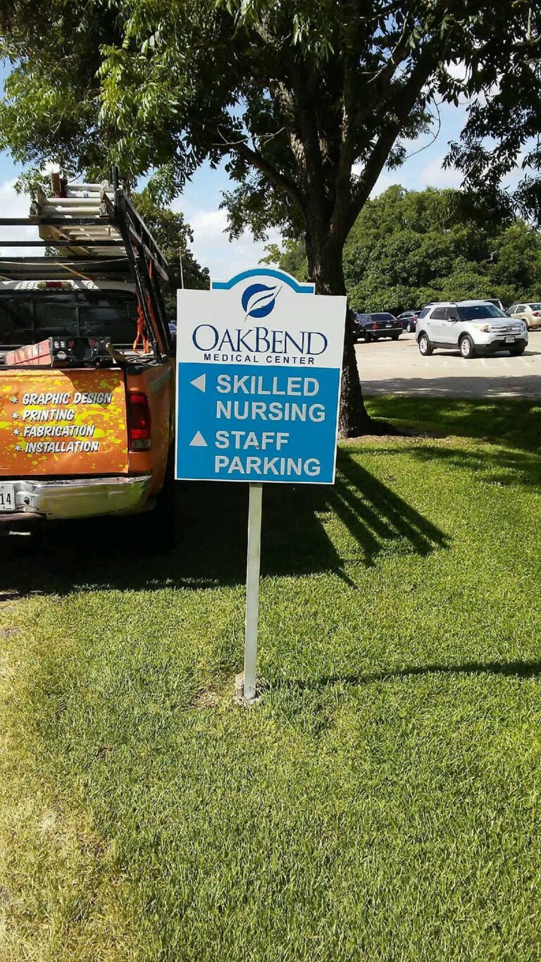 Directional signs — Intrepid Signs, Rosenberg TX